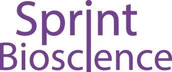 Sprint Bioscience logotype purple on white background